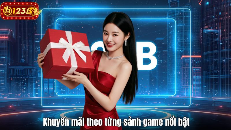 Khuyến Mãi 123B Mới Nhất 2025 Và Cách Tận Dụng Hiệu Quả Khuyến mãi theo từng sảnh game nổi bật