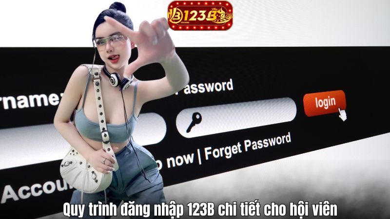 Quy trình đăng nhập 123B chi tiết cho hội viên